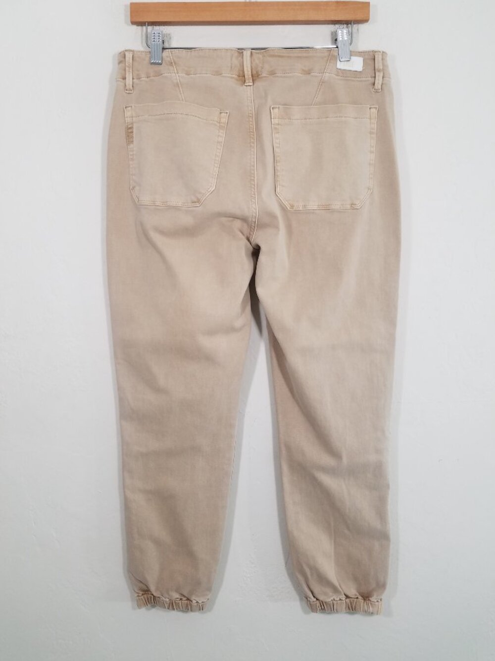 PAIGE Mayslie Jogger Super Stretch Crop Pants Zip Legs Size 30 - Picture 9 of 12